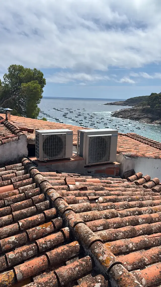 Instal·lació d'aire condicionat a la Costa Brava