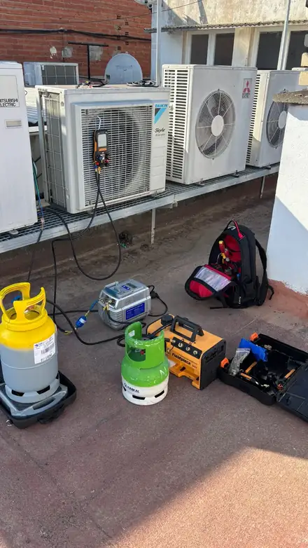 Eina professional preparada per a una instal·lació
